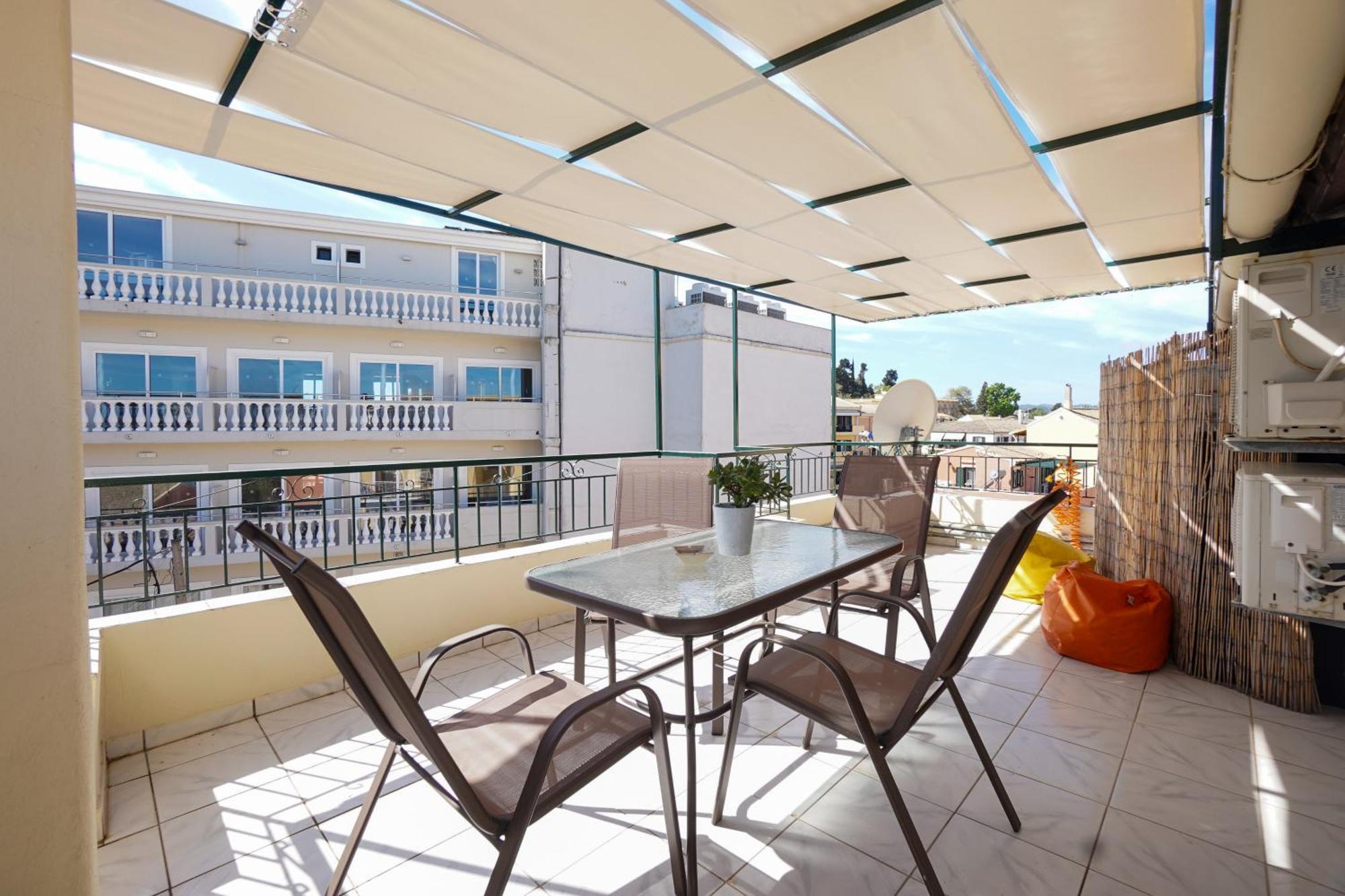 Anemomilos Sea View Penthouse Corfu  Exterior foto