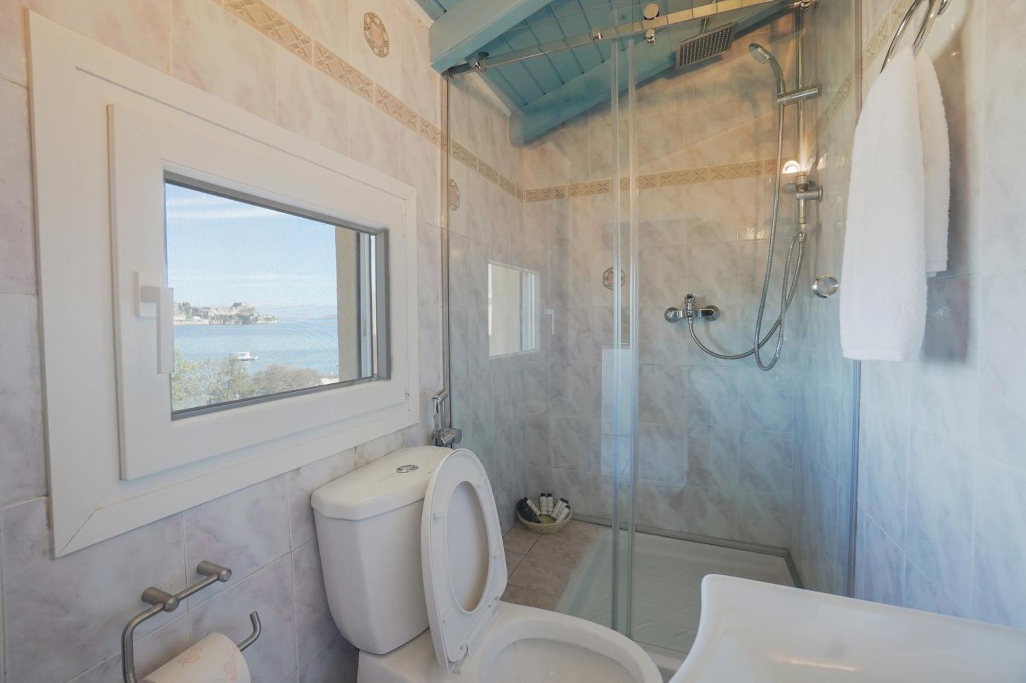 Anemomilos Sea View Penthouse Corfu  Exterior foto