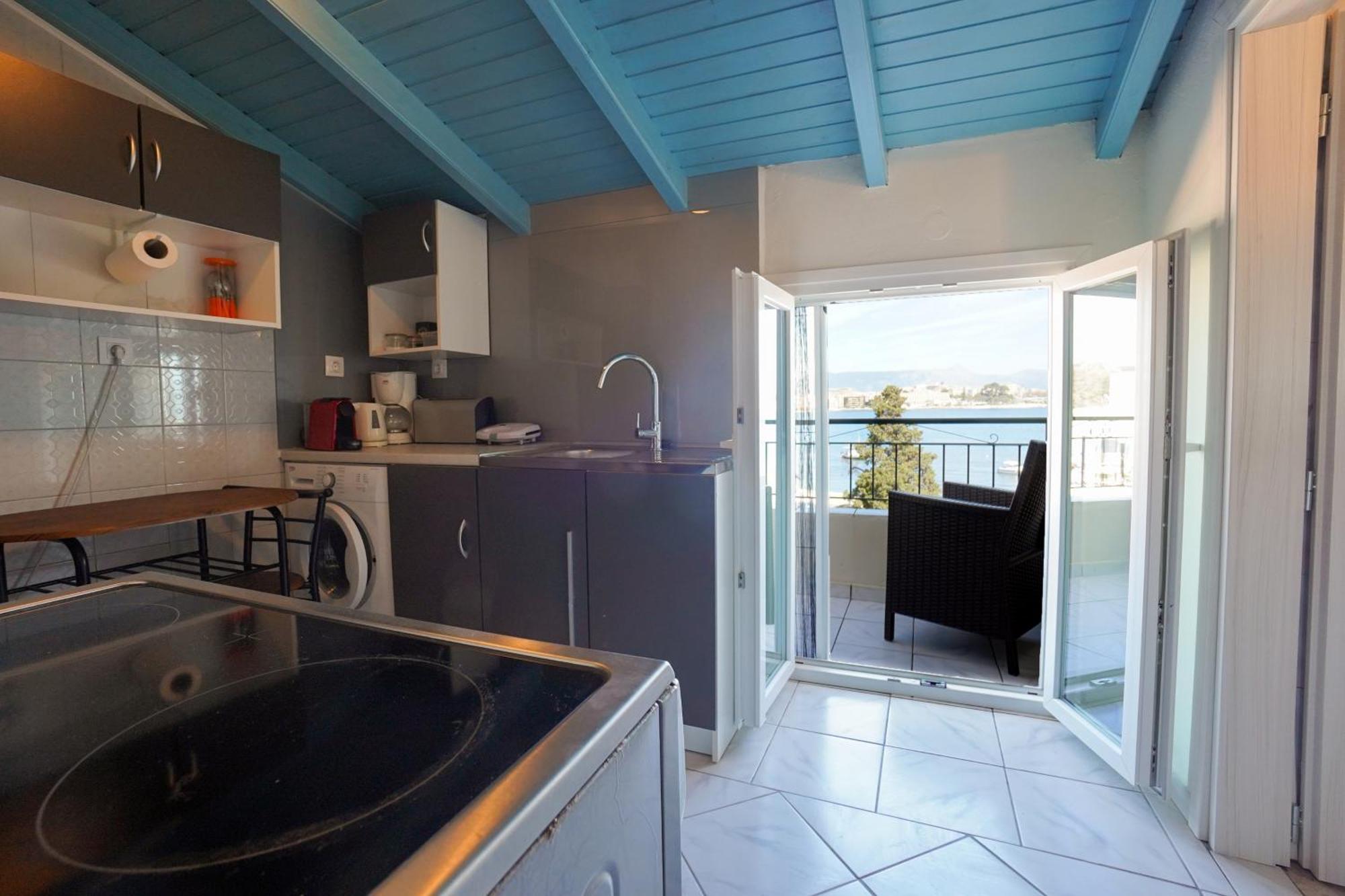 Anemomilos Sea View Penthouse Corfu  Exterior foto